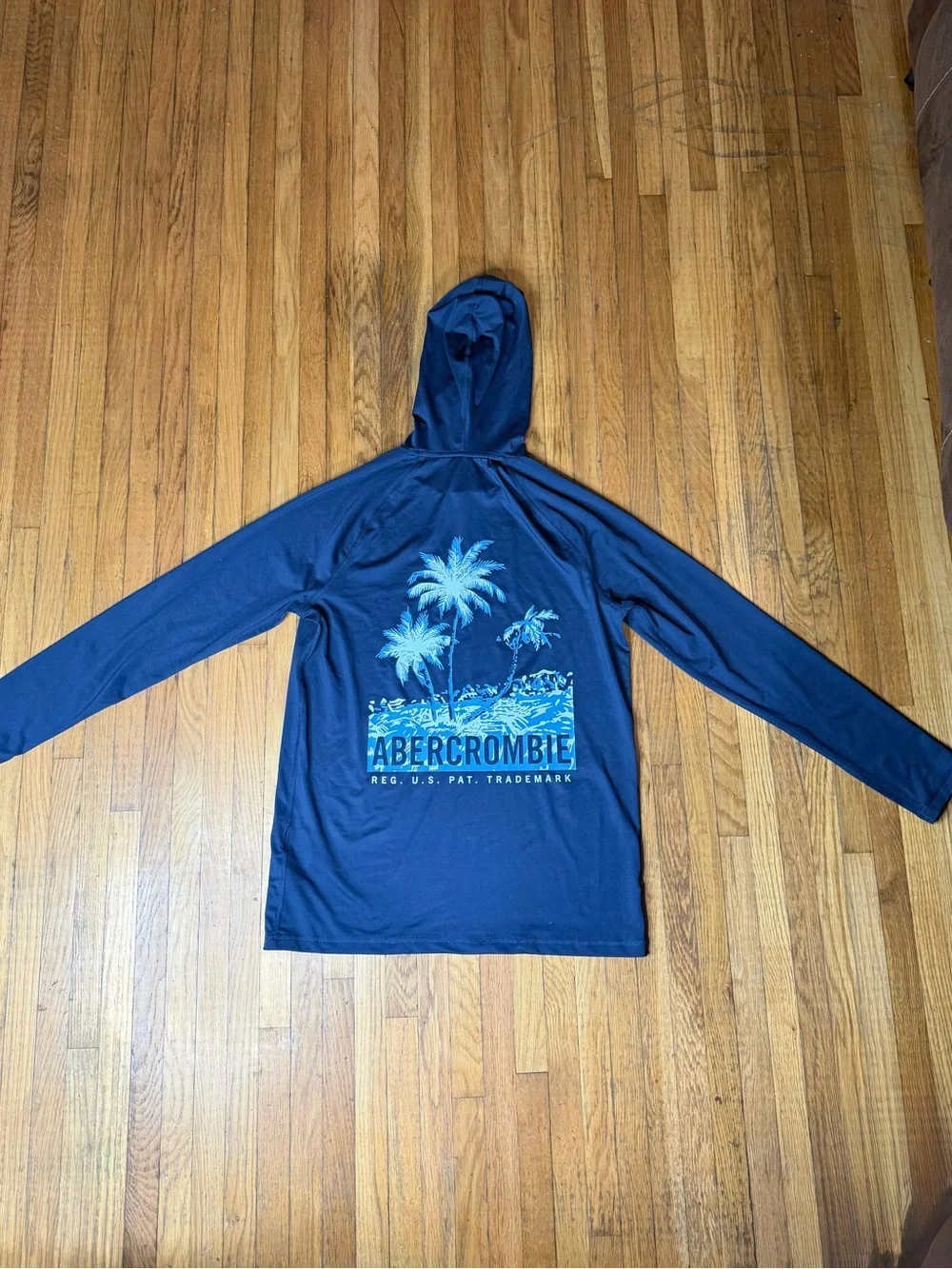 Abercrombie Kids 15/16 Performance Hooded Long sleeve Rashguard